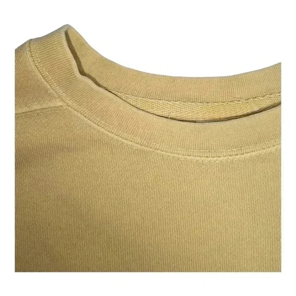 True Colors Preshrunk Mustard Yellow Sweat Shirt Size S **READ** - Picture 11 of 16